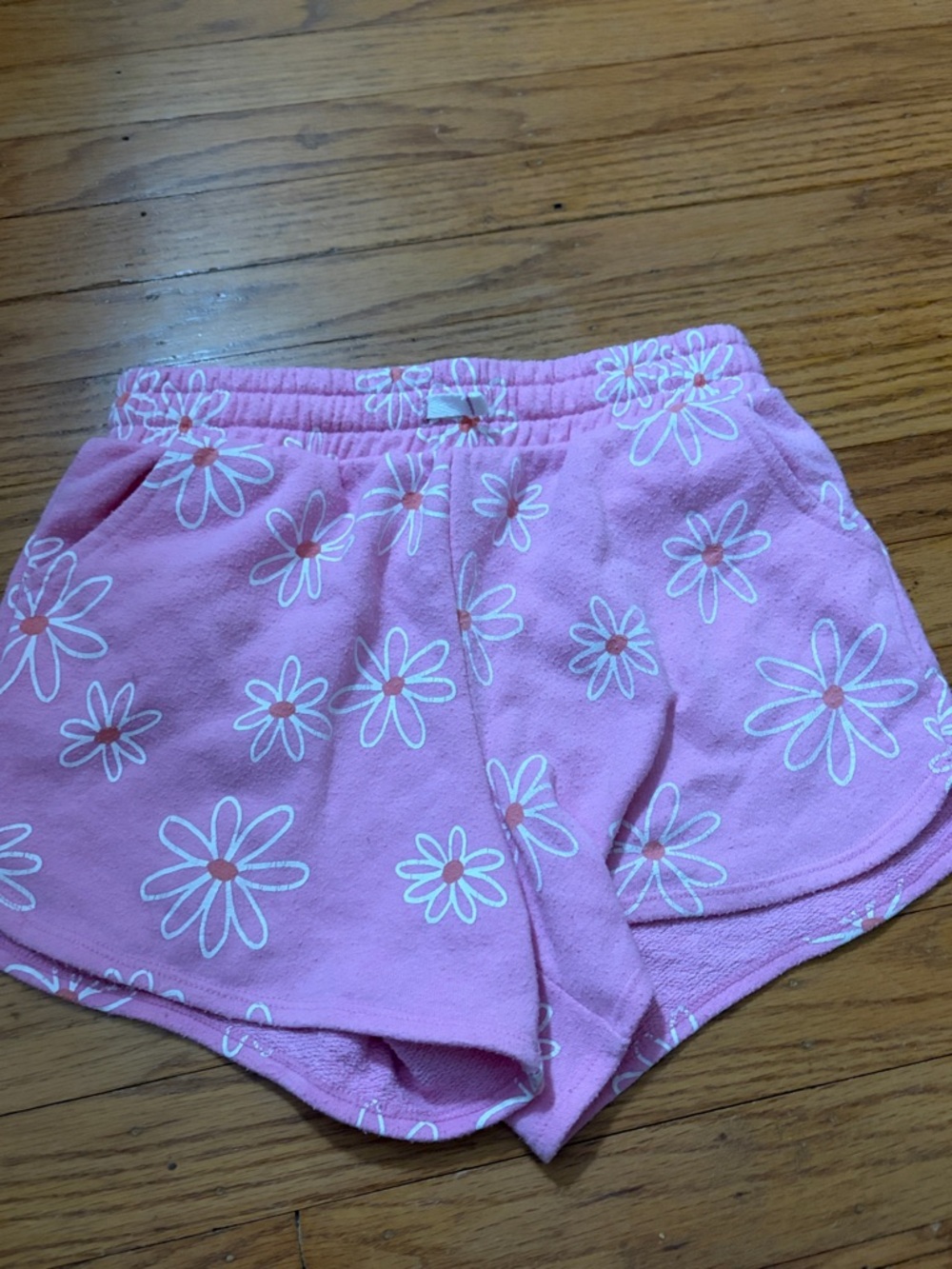 jumping beans Pink Daisy Terry Shorts